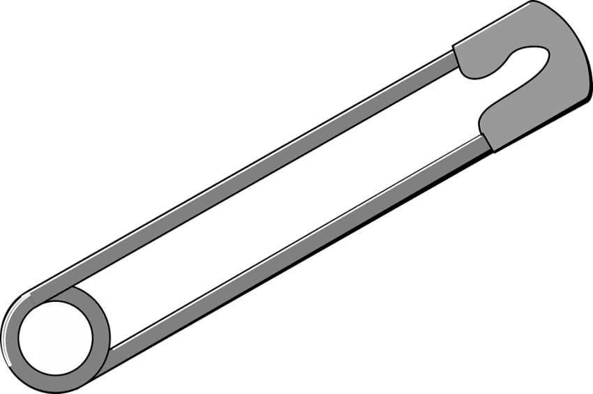 Best Immigrant Safety Pin's Png - Safety Pin Clipart (960x637)