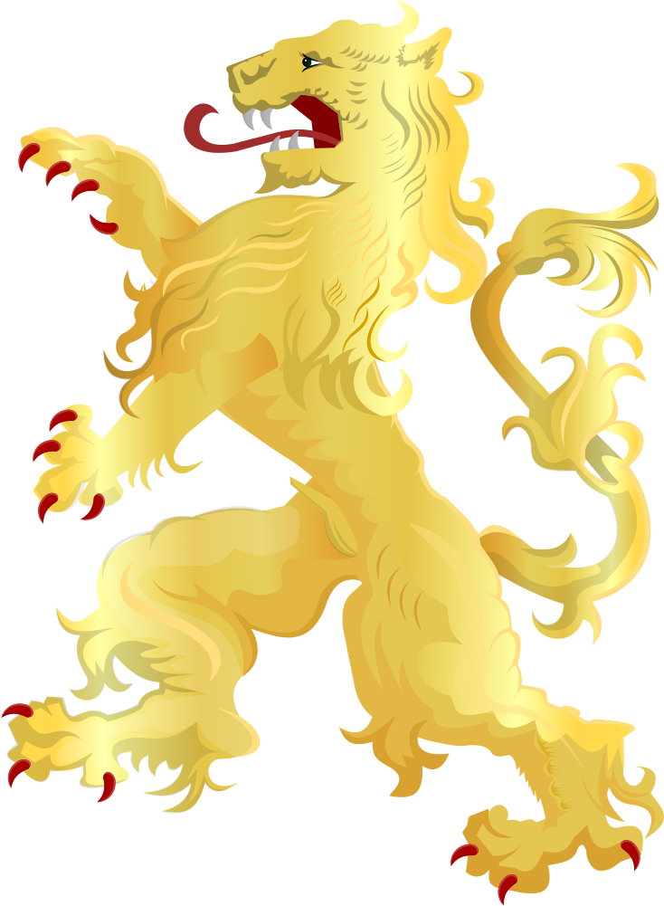 Lion Rampant, By Arch - Royal Banner Of Scotland (756x1024)