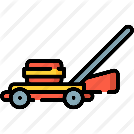 Lawnmower Free Icon - Lawnmower Free Icon (512x512)