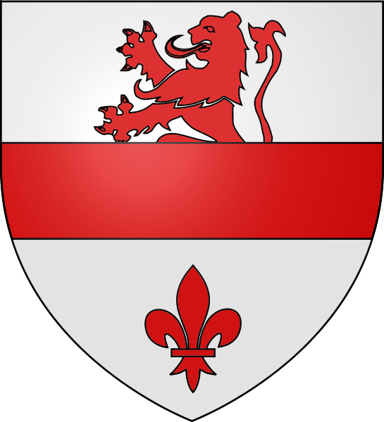 Chalmers Of That Ilk / Of Gaitgirth Argent, A Demi - Scottish Fleur De Lis (545x600)