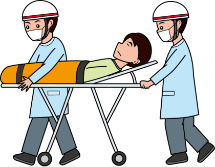 Patient On Stretcher Clipart 2 By Rodney - Patient On Stretcher Clip Art (420x328)