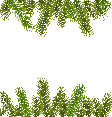 Xmas Garland Png 1 By Iamszissz - Garland Png Transparent (461x480)
