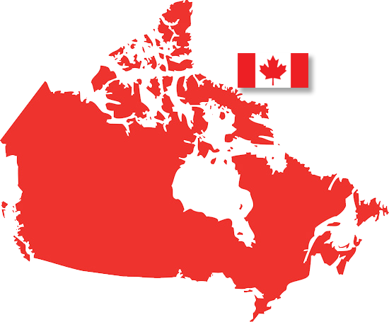 And Political Movement Is To Converge Ideas, Synergies, - Map Of Canada Vector Png (550x455)