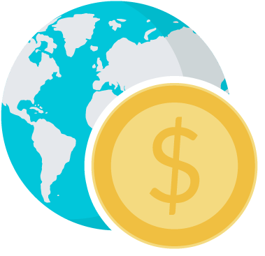 The Global Economy Has Opened Up A Bunch Of Opportunities - Data Flat Design Png (400x400)