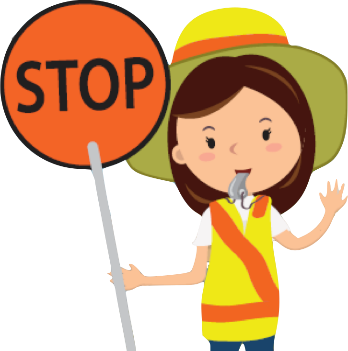 Supervisors Are Helping To Keep Children Safe At 20 - Cartoon (348x351)