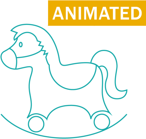 Rocking Horse - Dog Licks (548x548)