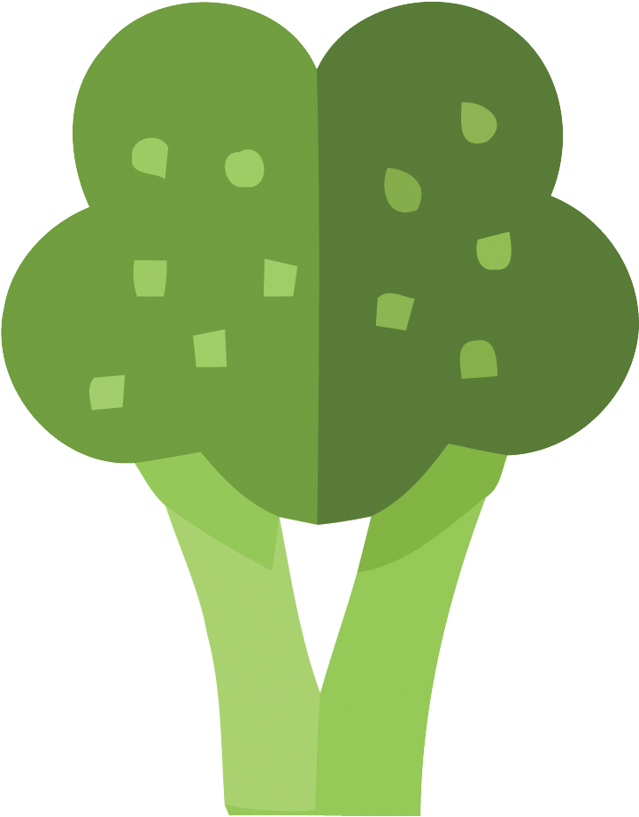 Euclidean Vector Broccoli - Shamrock (1000x1000)