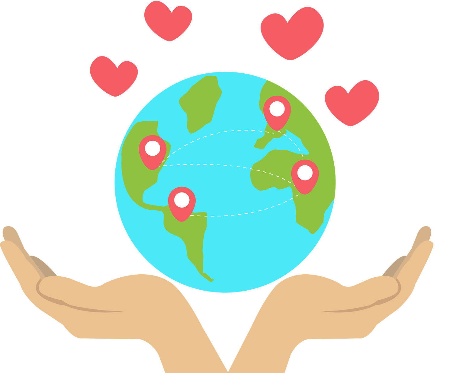 Earth Euclidean Vector - Cute Earth Png (1500x1236)