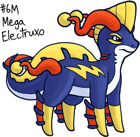 Mega Electruxo Brings Back Eletux's Dangly Lures But - Mega Electruxo (500x500)