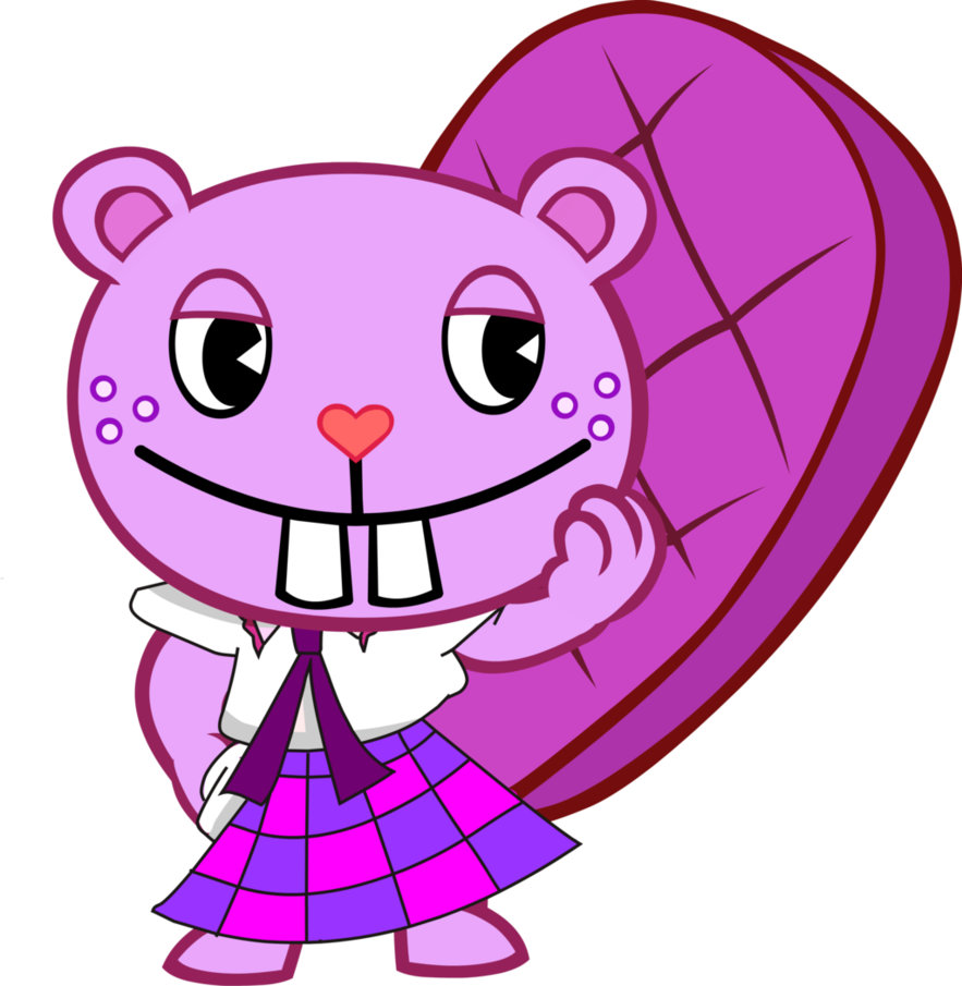 A Sexy Purple Buck Teeth Pizzazz Lavander Light By - Happy Tree Friends Sexy (883x905)