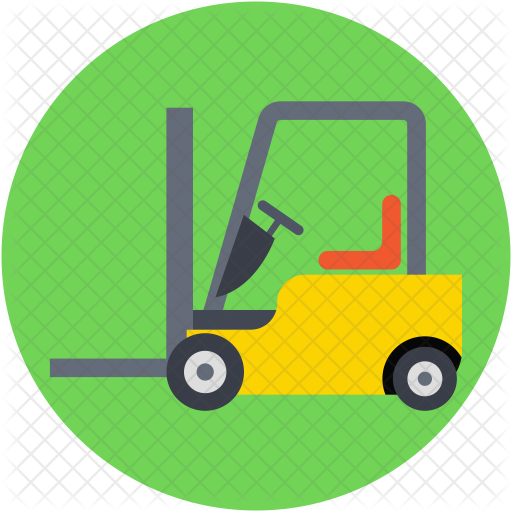 Forklift Truck Icon - Forklift (512x512)