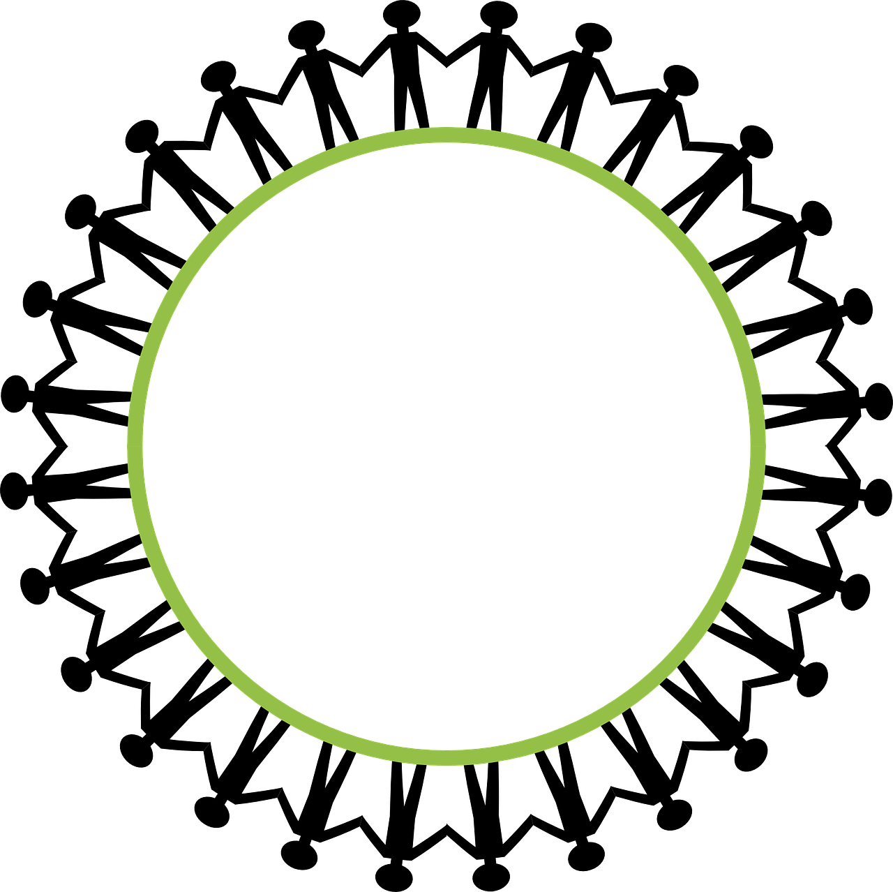 The Collective - People Holding Hands Around (1920x1918)