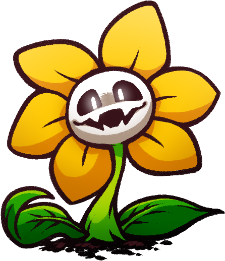 Undertale Flowey Youtube Drawing Clip Art - Flowey Undertale (480x575)