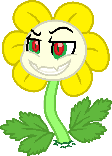 Flowey By Starryoak - Digital Art (378x528)