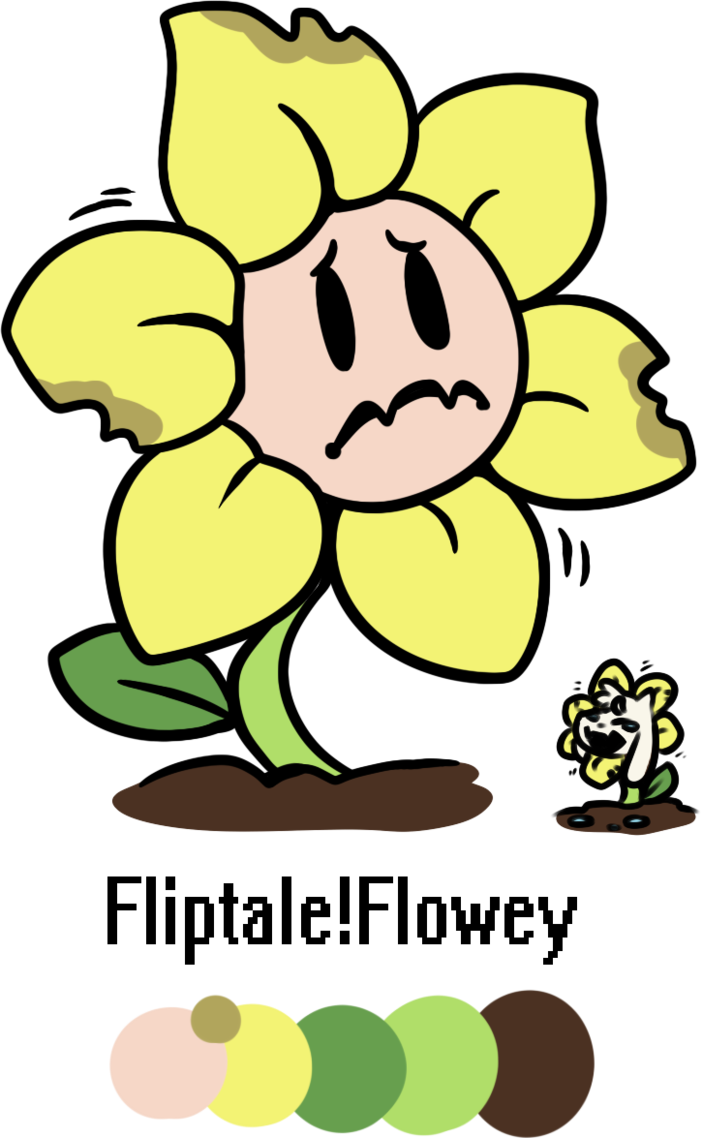 Flowey By Frozen Star - Cartoon (702x1138)