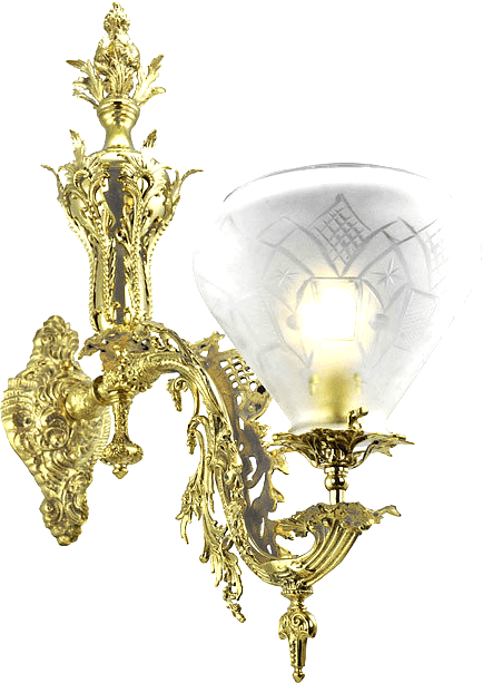 Vintage Hardware Lighting Antique Reproduction Wall - Victorian Sconces (434x613)