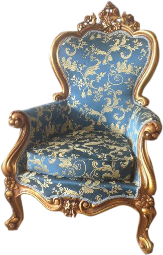 Stunning Antique Accent Chair Before After Chairs Louis - Throne (570x570)