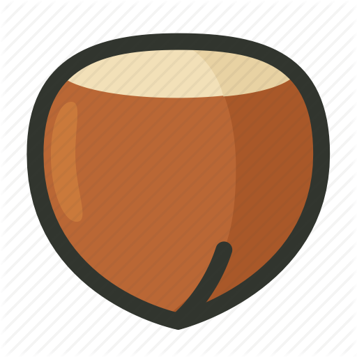 Walnut, Nutshell Icons Set Stock Illustration - Nutshell Icon (512x512)