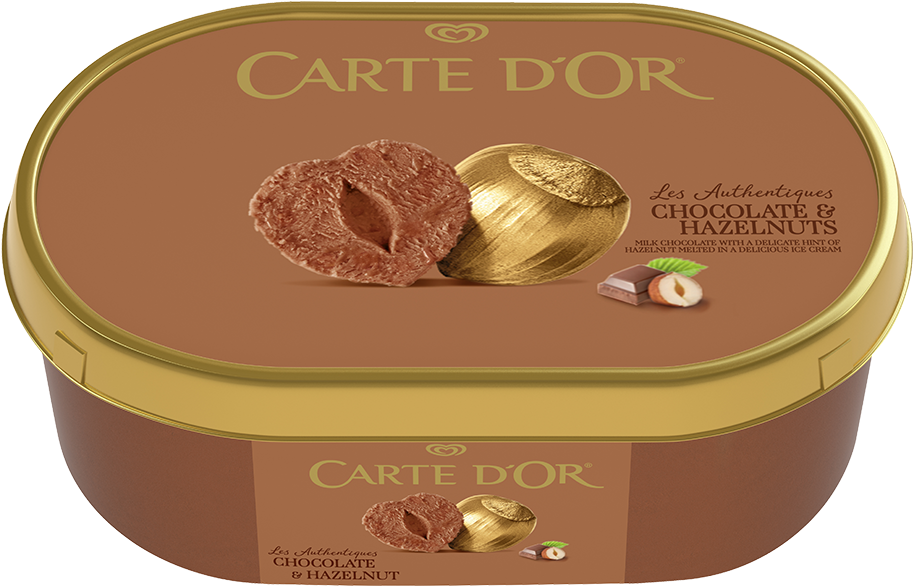 Carte D'or Les Authentiques Chocolate & Hazelnuts - Carte D Or Praline (960x960)