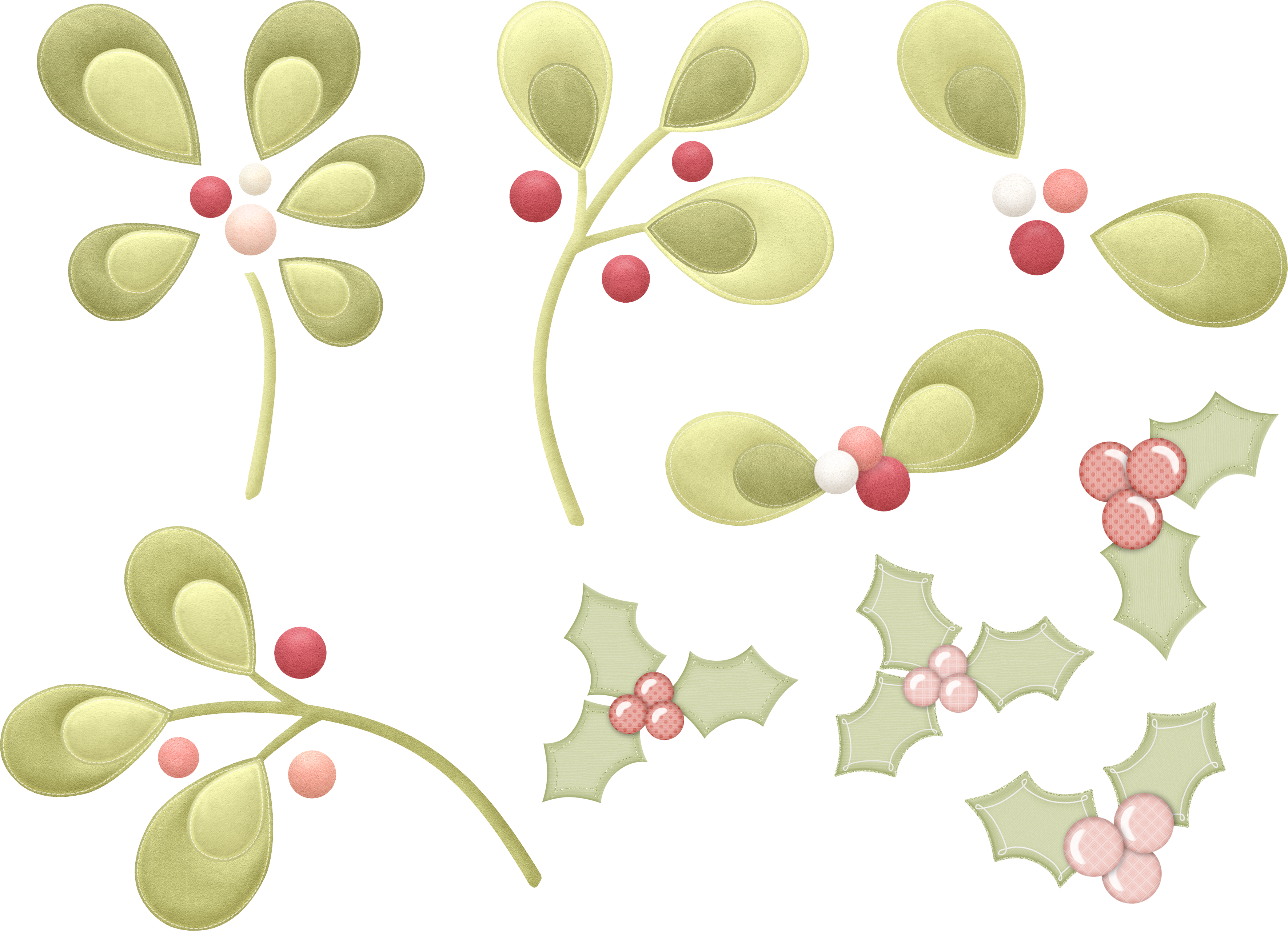 Petal Floral Design Green Pattern - Circle (3541x2559)