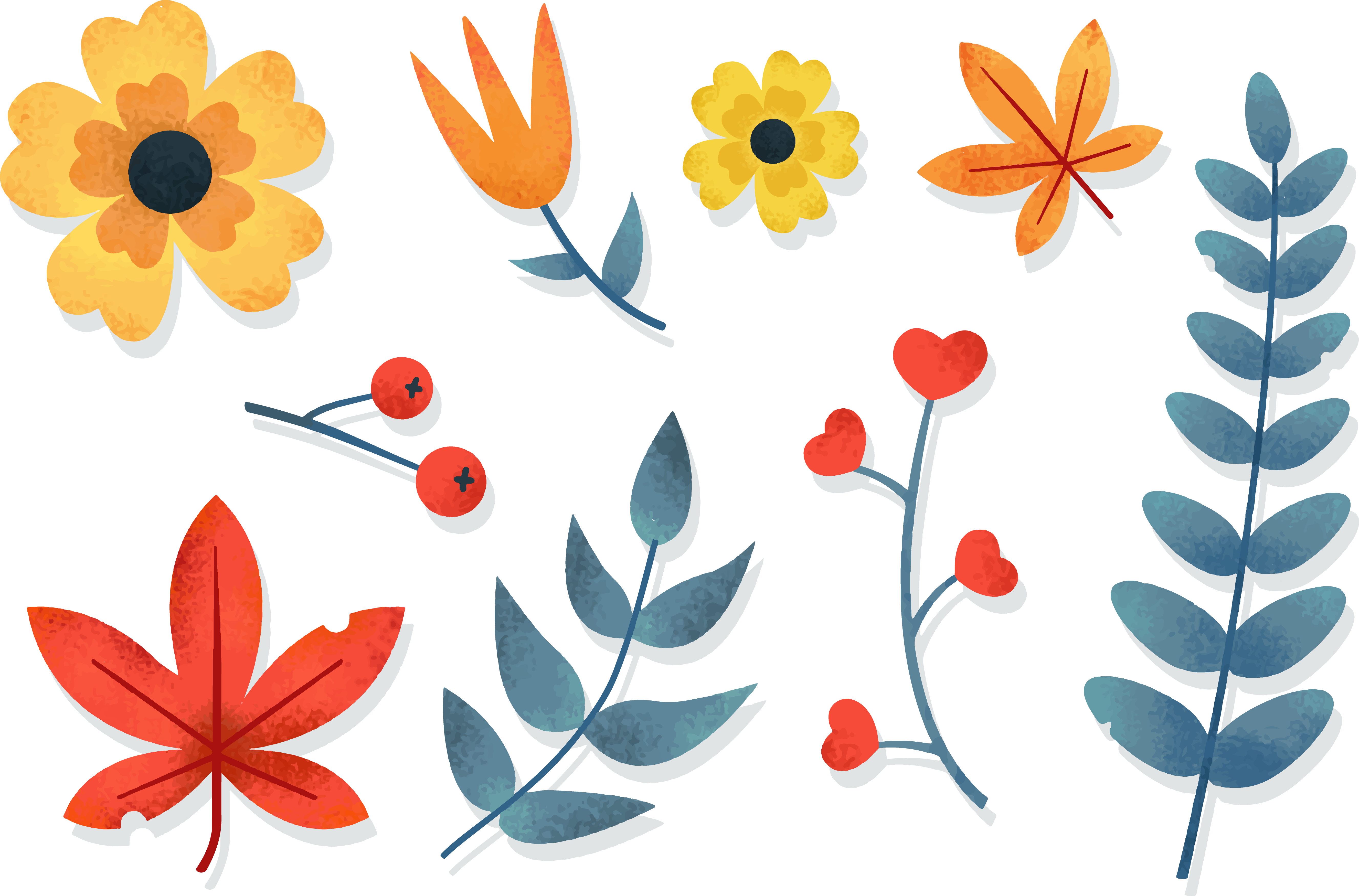 Floral Design Leaf Watercolor Painting Petal - Flower (5308x3500)