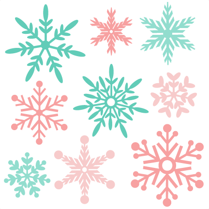 Snowflake Clipart Cute - Cute Snowflake (432x432)