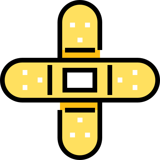 Band Aid Free Icon - Cross (512x512)