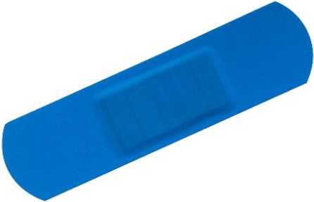 Transpa Bandaid - Blue Bandaid (500x335)
