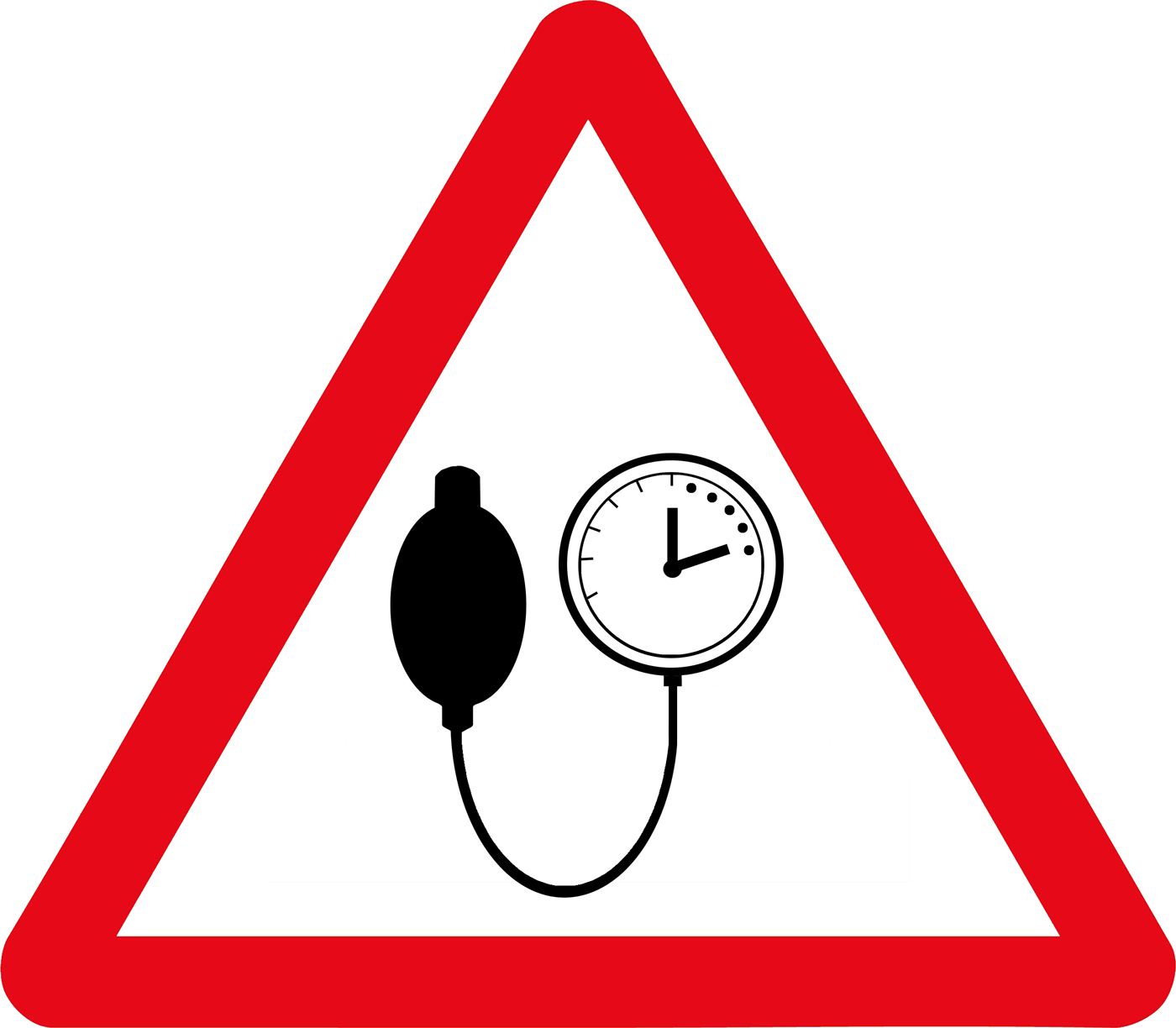 By Researching And Combining Different Signs, Concluding - Señal De Peligro P 13a (1400x1224)