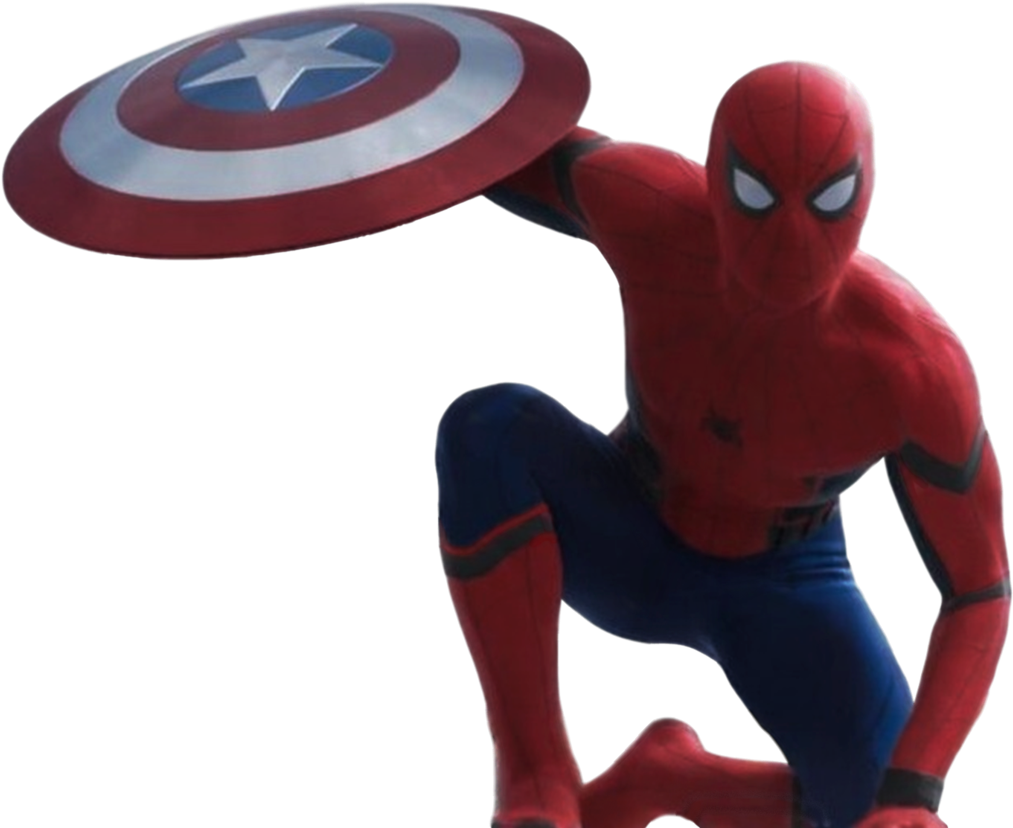 Free Cartoon Ants Transparent Background - Spider Man Civil War Png (1024x835)