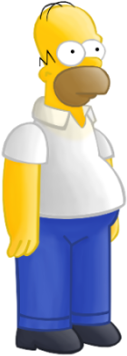 Homer Simpson Icon Png - Simpsons Characters (400x400)