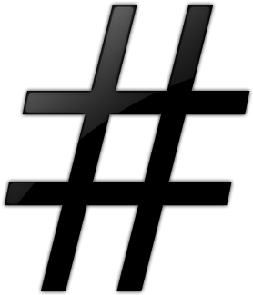 Icon Clipart - Number Sign Clip Art (512x512)