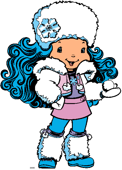 Pin Strawberry Images Clip Art - Strawberry Shortcake Frosty Puff (414x577)