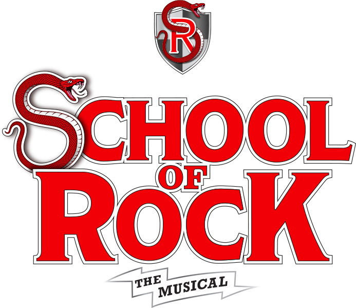 Original - School Of Rock Broadway Logo (693x599)