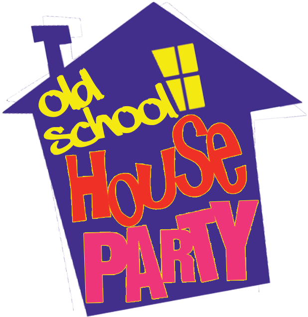 Old School House Party Vol - Graphic Design (975x975)