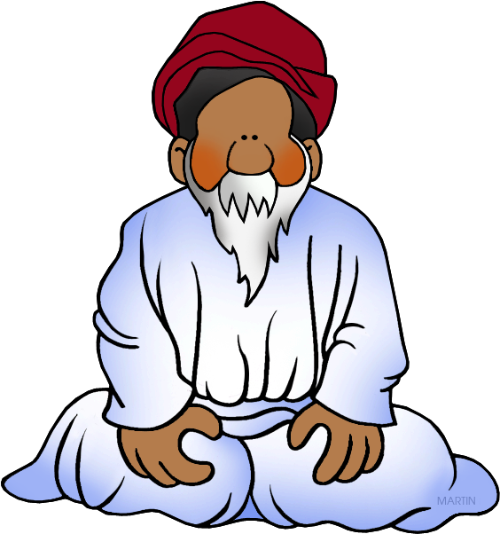 Guru - Bible Clipart By Philip Martin (588x648)