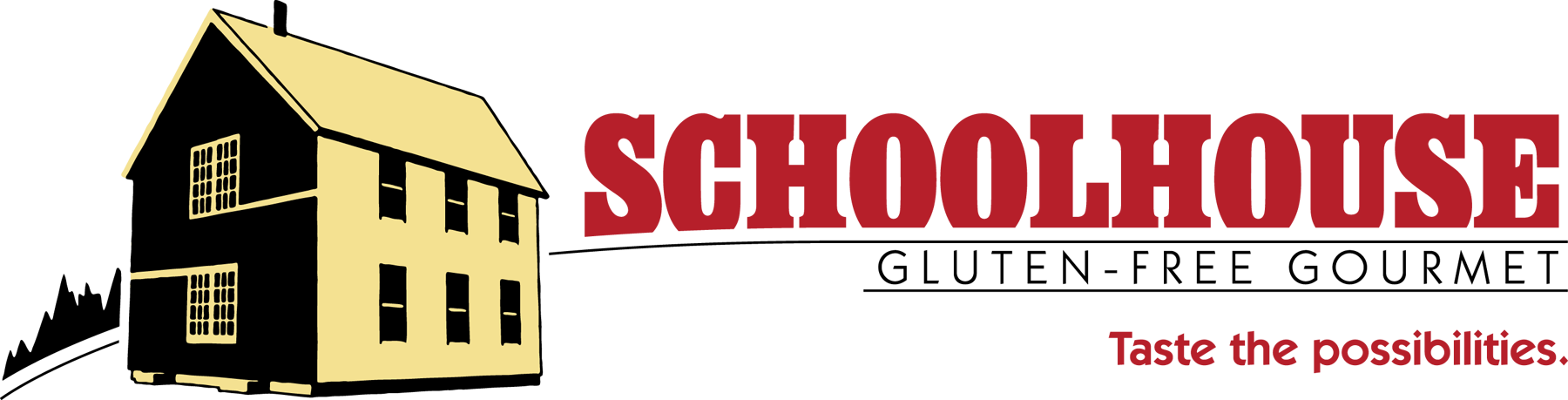 Schoolhouse Logo Tagline Rgb - Schoolhouse Bakery (1800x459)