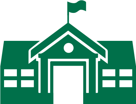 School House - - School Building Vector Icon (600x450)