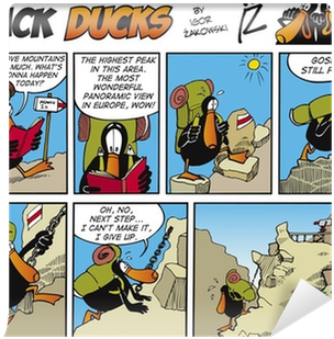 Black Ducks Comic Story Episode 70 Wall Mural • Pixers® - Black Duck Comic (400x400)