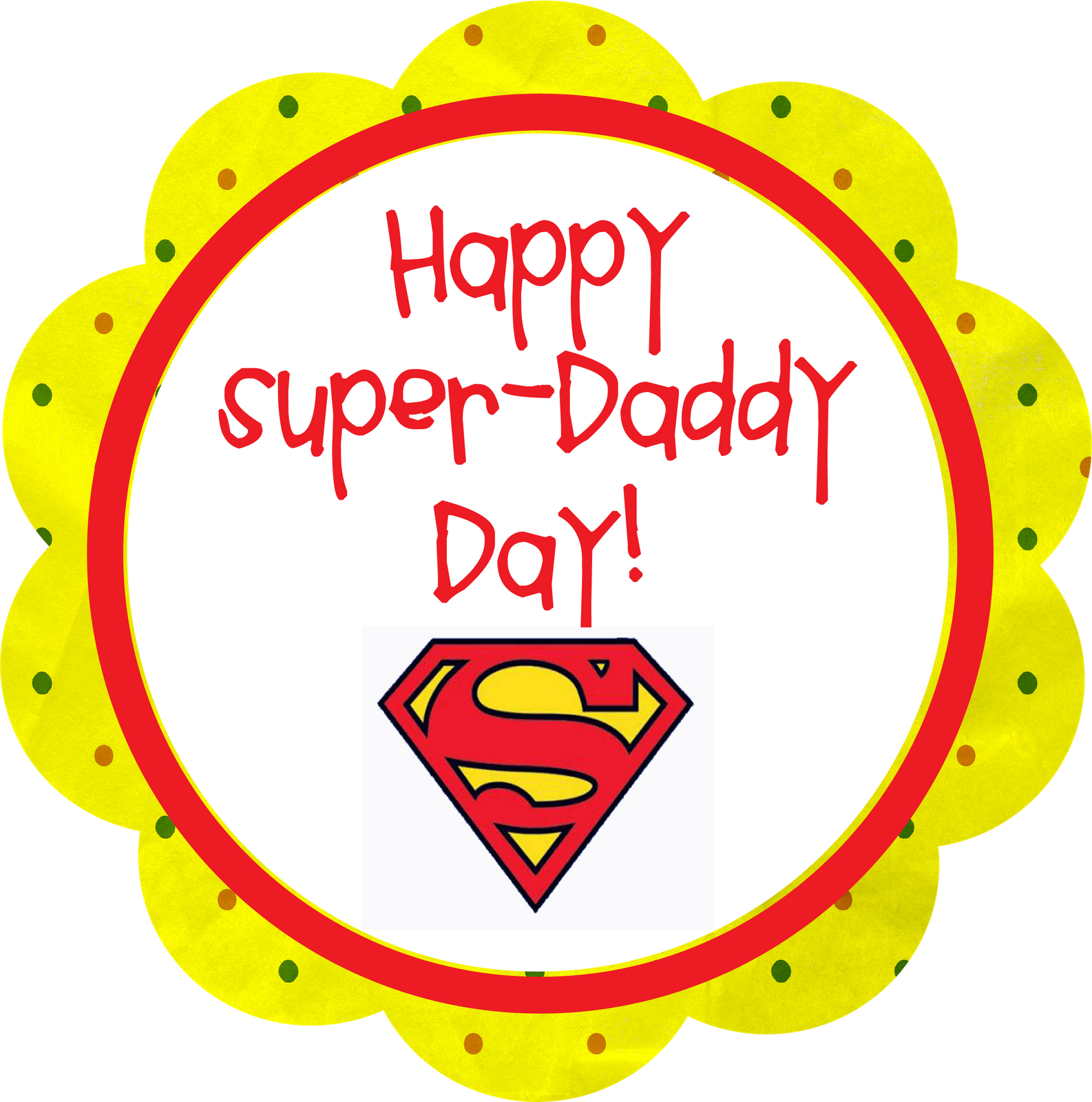 Png Format Images Of Fathers Day Image - Happy Fathers Day Cupcake Topper (1586x1600)