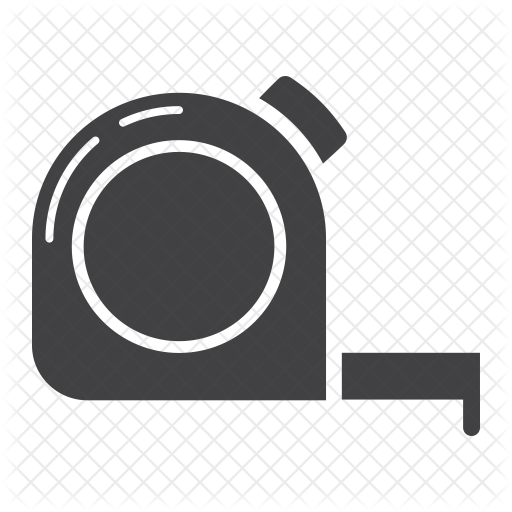 Tape Icon - Tape Measure (512x512)