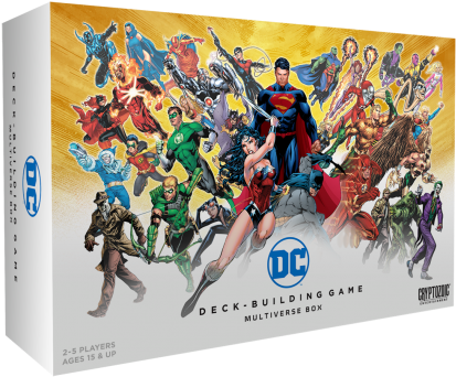 Dc Comics Deck-building Game - Dc Comics - Deck-building Game Multiverse Box Expansion (458x458)