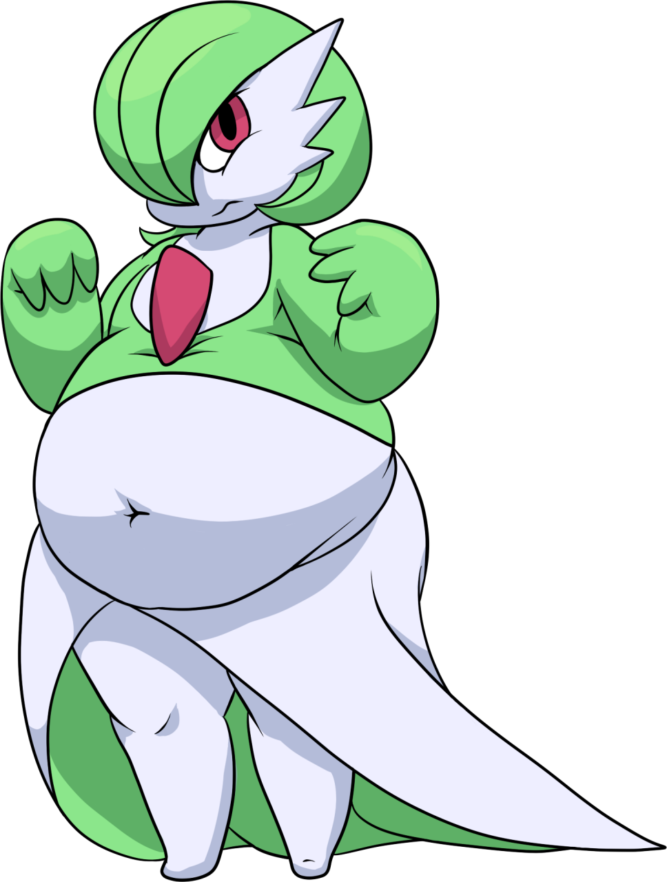 Chubby Gard By Hybridprojectalpha Chubby Gard By Hybridprojectalpha - Chubby Gardevoir (968x1280)