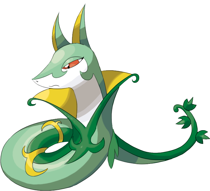 Fat Serperior Pokemon Images - Serperior (794x655)