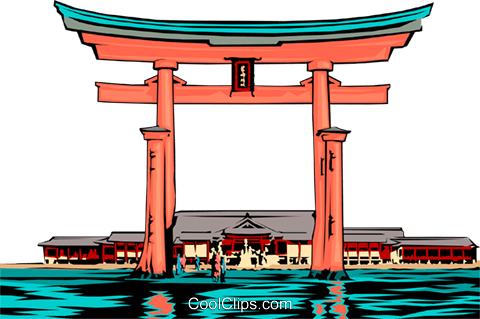 Japan Clipart Arch - Illustration (480x319)
