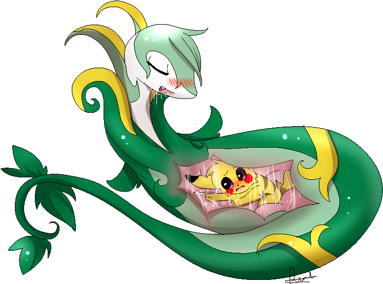 Fat Serperior Eat Pokemon Images - Superior Pokemon Vore (800x600)
