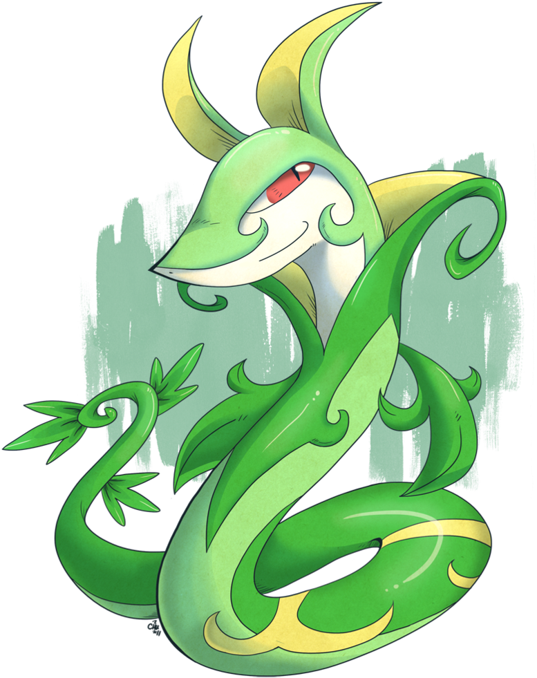 Fat Serperior Pokemon Images - Sexy Serperior (798x1001)