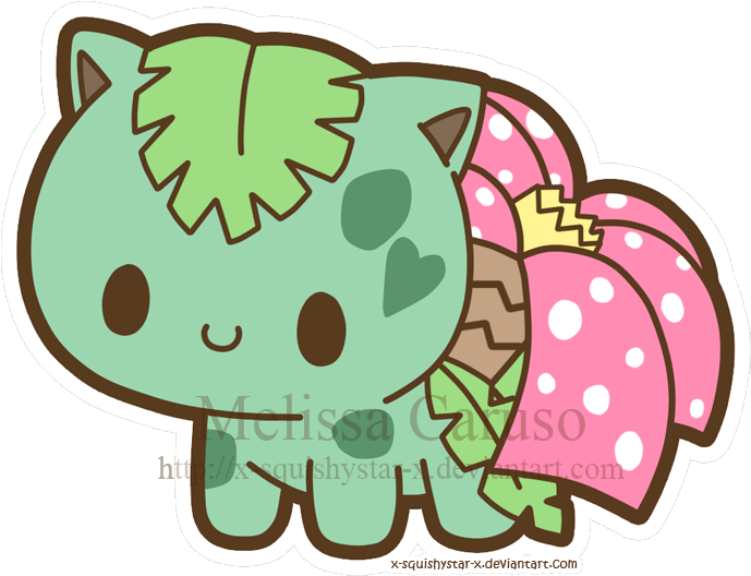[ Img] - Pokemon Kawaii Venusaur (700x527)