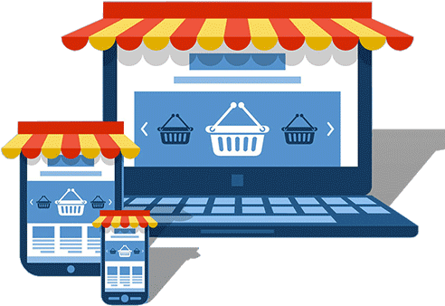 Tienda Online - Ecommerce Png (494x375)