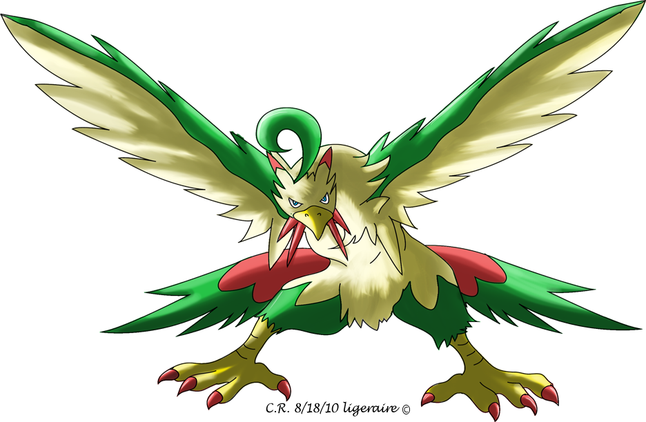 524036 Pokemon Peridot And Quartz No Longer Accepting - Grass Type Legendary Bird (936x612)